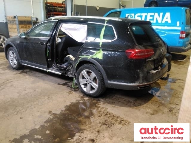 VW Passat 2015-2019 (Fase 1) (B8) (B8), Motorkode: DFHA, Girkassekode: SWP