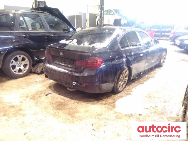 BMW 3-Serie 2012-2018 (F30/F31/F34) (F30/F31/F34), Motorkode: N47D20C, Girkassekode: GA8HP45Z