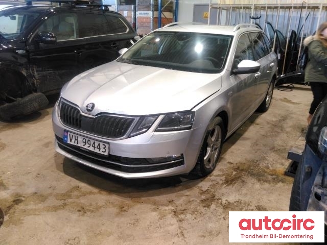 Škoda Octavia 2017-2020 (Type III, Fase 2) , Motorkode: DCYA, Girkassekode: SWR