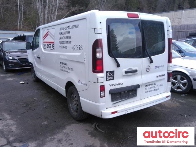 Opel Vivaro B 2014-2019 , Motorkode: R9M-452, Girkassekode: M73