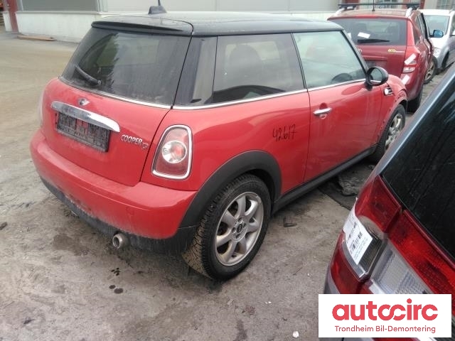 Mini One/Cooper 2007-2014 (R55-57) (R55-57), Motorkode: N47C16A, Girkassekode: GS6-53DG