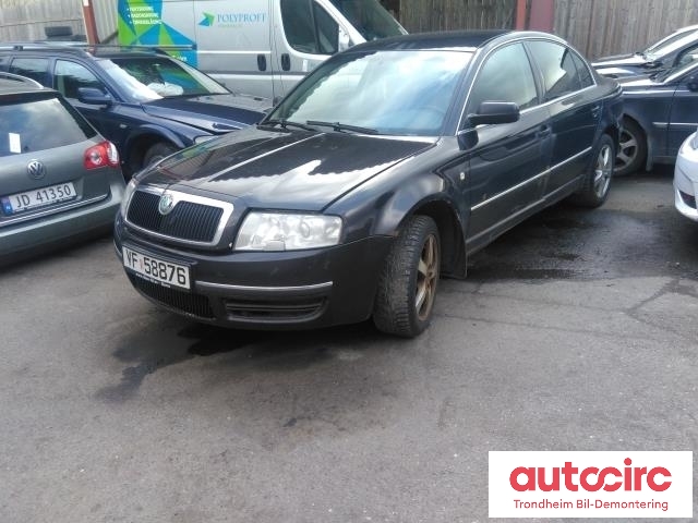 Škoda Superb 2002-2008 (Type I) , Motorkode: AWX, Girkassekode: 