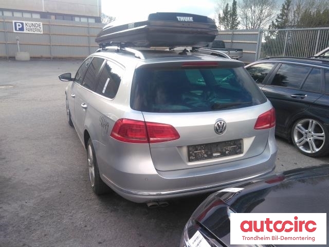VW Passat 2011-2015 (B7) (B7), Motorkode: CFFB, Girkassekode: NFV