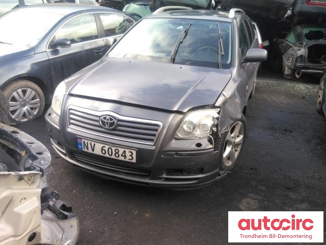 Toyota Avensis 2003-2008 (Type II) , Motorkode: 2AD-FHV, Girkassekode: 