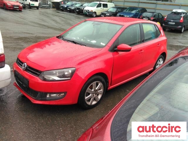 VW Polo 2009-2014 (Type V, Fase 1) , Motorkode: CFW, Girkassekode: MZK