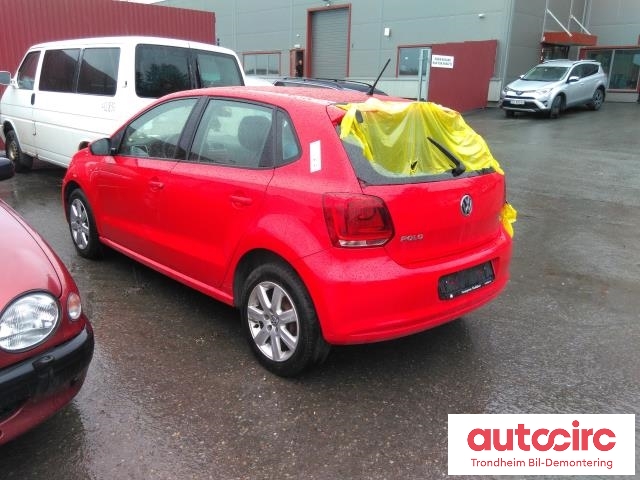 VW Polo 2009-2014 (Type V, Fase 1) , Motorkode: CFW, Girkassekode: MZK