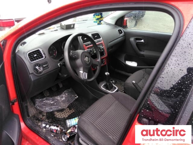 VW Polo 2009-2014 (Type V, Fase 1) , Motorkode: CFW, Girkassekode: MZK
