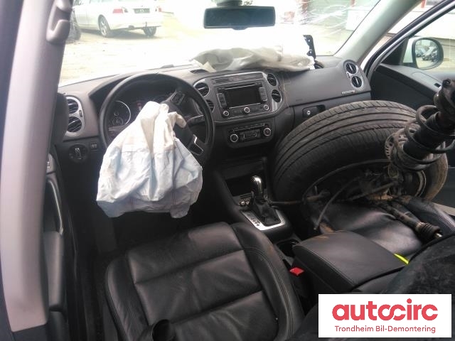 VW Tiguan 2011-2016 (Type I, Fase 2) , Motorkode: CFFB, Girkassekode: NZS
