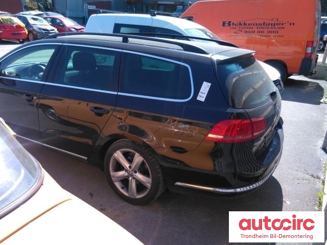 VW Passat 2011-2015 (B7) (B7), Motorkode: CAYC, Girkassekode: MYP