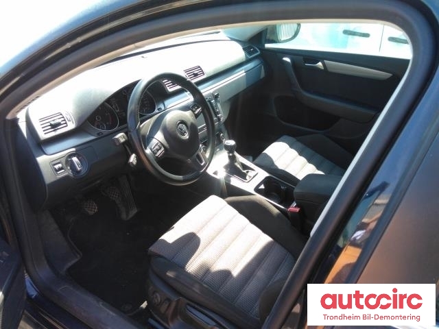 VW Passat 2011-2015 (B7) (B7), Motorkode: CAYC, Girkassekode: MYP