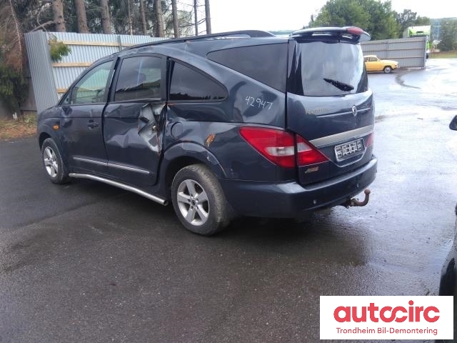 SsangYong Rodius 2005-2013 (Type I) , Motorkode: D27R-056, Girkassekode: 