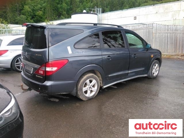 SsangYong Rodius 2005-2013 (Type I) , Motorkode: D27R-056, Girkassekode: 