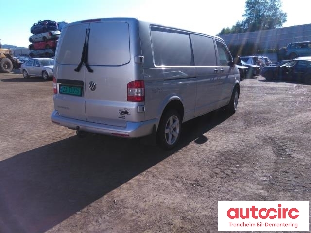 VW Transporter / Caravelle 2009-2015 (Fase 2) (T5) (T5), Motorkode: CAAC, Girkassekode: PAW