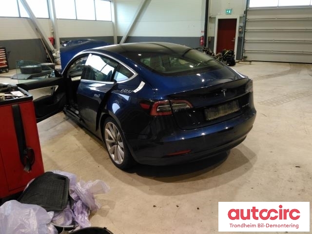Tesla Model 3 2018-2023 (Fase 1) , Motorkode: 3D3, Girkassekode: 