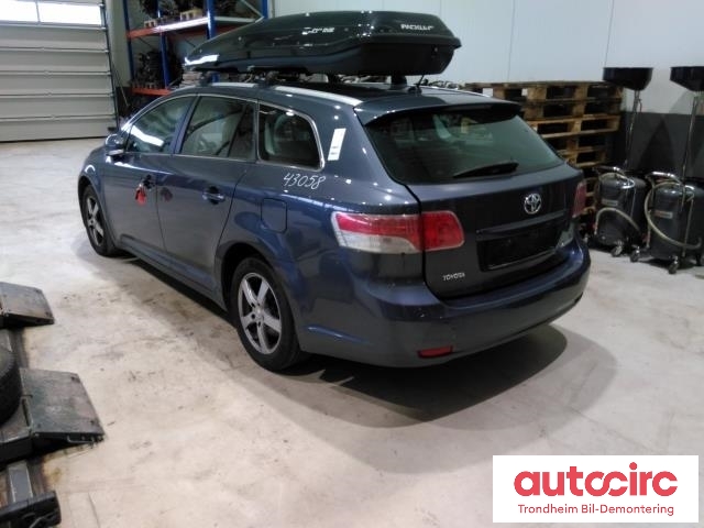 Toyota Avensis 2009-2015 (Type III, Fase 1) , Motorkode: 1ZR-FAE, Girkassekode: 