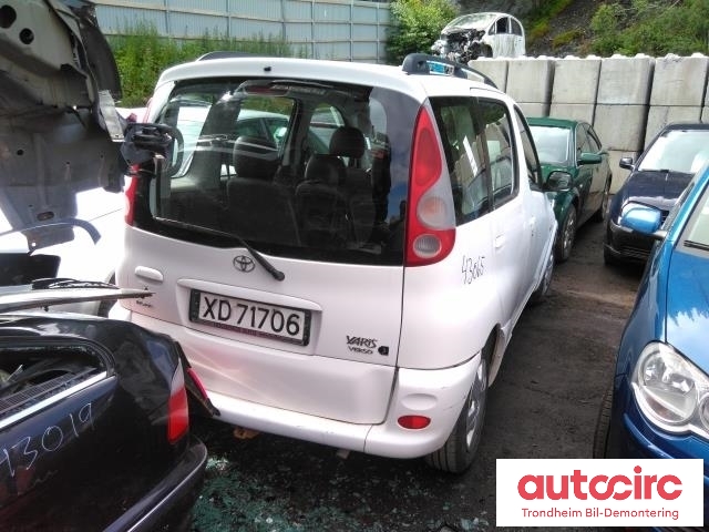 Toyota Yaris Verso 1999-2007 , Motorkode: 2NZ-FE, Girkassekode: 