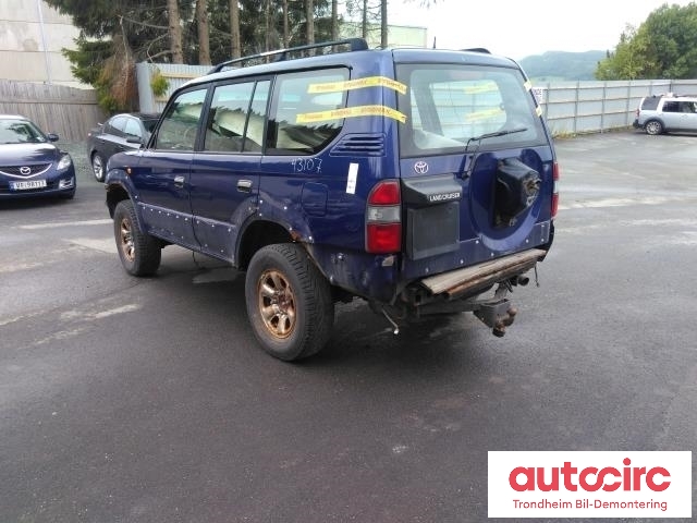 Toyota Land Cruiser 90 1996-2002 , Motorkode: 1KZ-TE, Girkassekode: