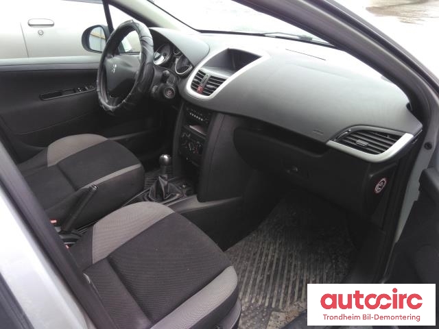 Peugeot 207 2006-2012 , Motorkode: KFU, Girkassekode: