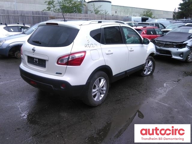Nissan Qashqai 2010-2014 (Type I, Fase 2) , Motorkode: K9K, Girkassekode: 