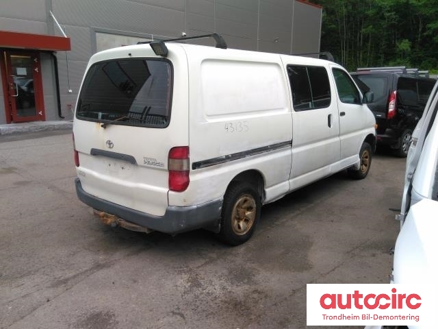Toyota Hiace 1996-2001 (Fase 1) , Motorkode: 2L-T, Girkassekode: