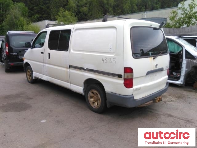 Toyota Hiace 1996-2001 (Fase 1) , Motorkode: 2L-T, Girkassekode: