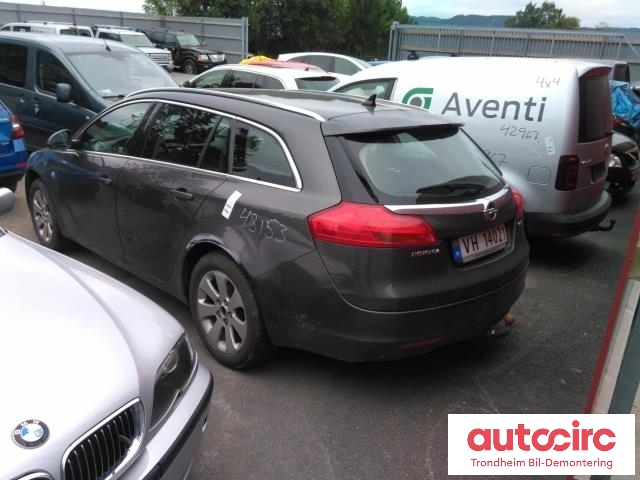 Opel Insignia A 2009-2014 , Motorkode: A20DTH, Girkassekode: 