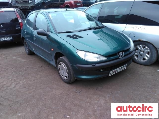 Peugeot 206 1998-2007 , Motorkode: KFX, Girkassekode: 