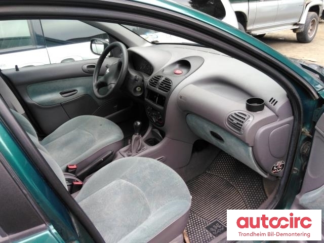 Peugeot 206 1998-2007 , Motorkode: KFX, Girkassekode: 
