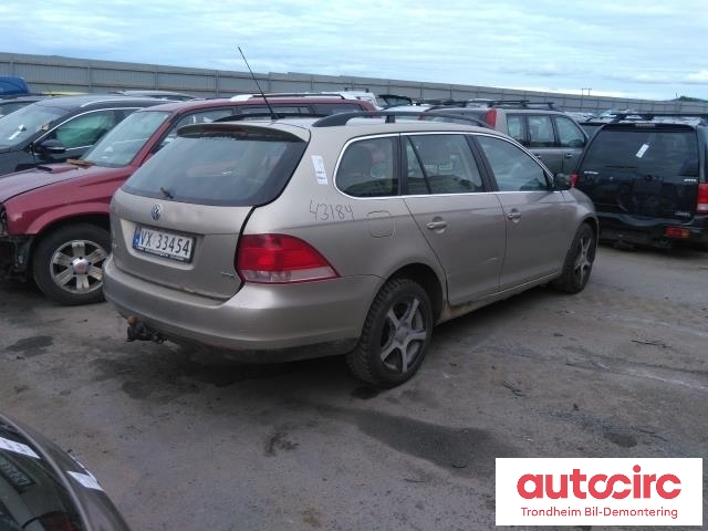 VW Golf V, STV 2007-2010 (JETTA) (JETTA), Motorkode: BLS, Girkassekode: 