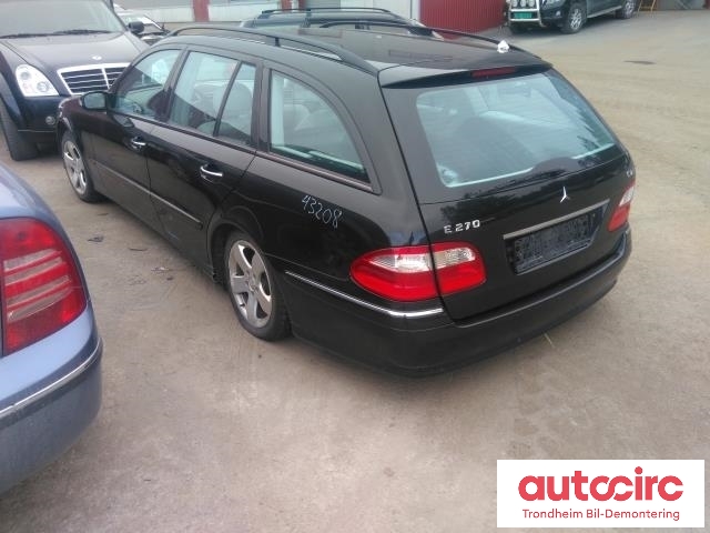 Mercedes E-Klasse 2002-2006 (Fase 1) (W211) (W211), Motorkode: OM 647.961, Girkassekode: 