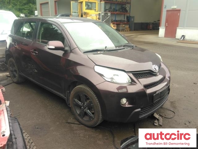 Toyota Urban Cruiser 2009-2014 , Motorkode: 1ND-TV, Girkassekode: