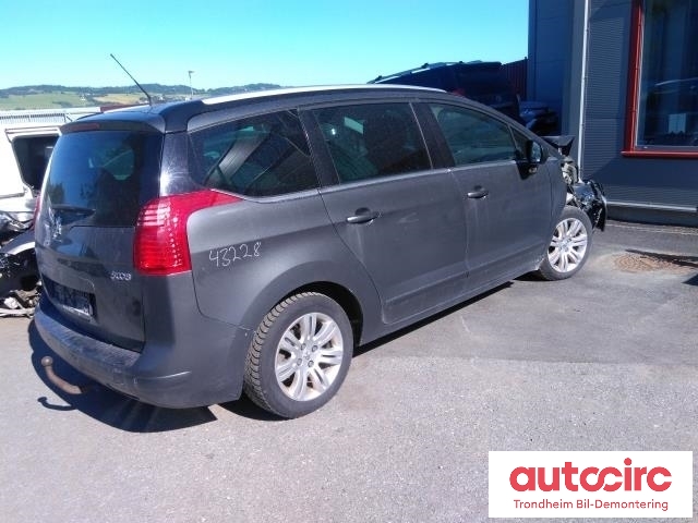 Peugeot 5008 2010-2017 (Type I) , Motorkode: 9HZ, Girkassekode: T87F 2 22A 45A