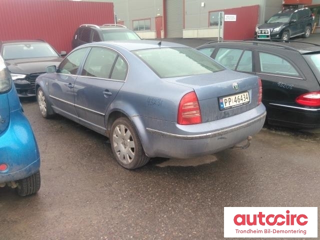 Škoda Superb 2002-2008 (Type I) , Motorkode: AWX, Girkassekode: 