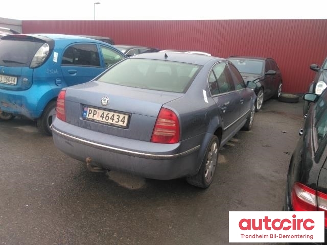 Škoda Superb 2002-2008 (Type I) , Motorkode: AWX, Girkassekode: 