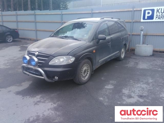 SsangYong Rodius 2005-2013 (Type I) , Motorkode: D27R-056, Girkassekode: