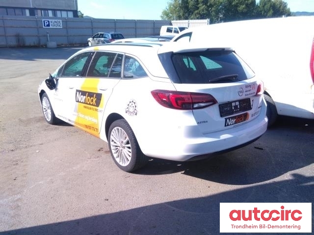 Opel Astra K 2015-->> , Motorkode: B14XFT, Girkassekode: MNU