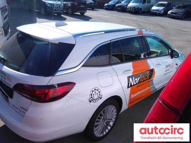 Opel Astra K 2015-->> , Motorkode: B14XFT, Girkassekode: MNU
