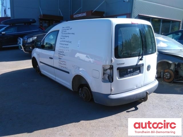 VW Caddy 2004-2010 (Type III, Fase 1) , Motorkode: BDJ, Girkassekode: 