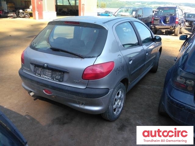 Peugeot 206 1998-2007 , Motorkode: HFX, Girkassekode: 