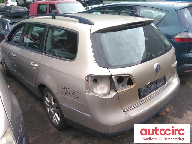 VW Passat 2005-2010 (B6) (B6), Motorkode: BXE, Girkassekode: 