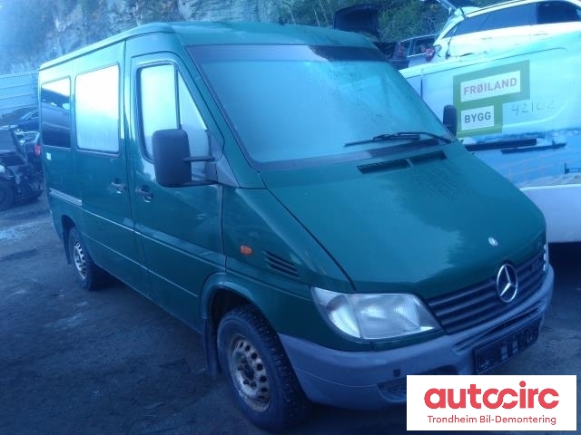 Mercedes Sprinter 1995-2006 (903) (903), Motorkode: OM611.981, Girkassekode: 