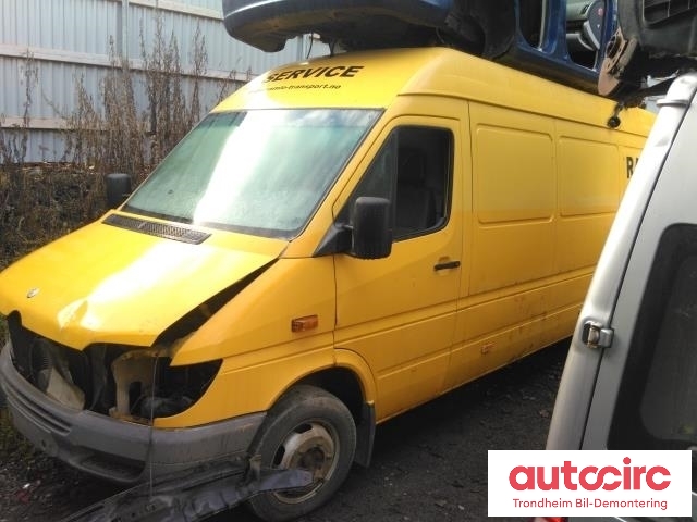 Mercedes Sprinter 1995-2006 (903) (903), Motorkode: OM612.981, Girkassekode: 