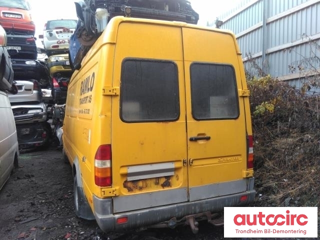 Mercedes Sprinter 1995-2006 (903) (903), Motorkode: OM612.981, Girkassekode: 