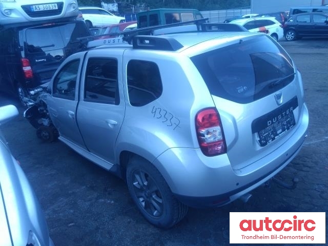 Dacia Duster 2010-2017 (Type I) , Motorkode: K9K-658, Girkassekode: B164566
