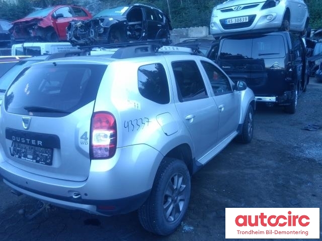Dacia Duster 2010-2017 (Type I) , Motorkode: K9K-658, Girkassekode: B164566