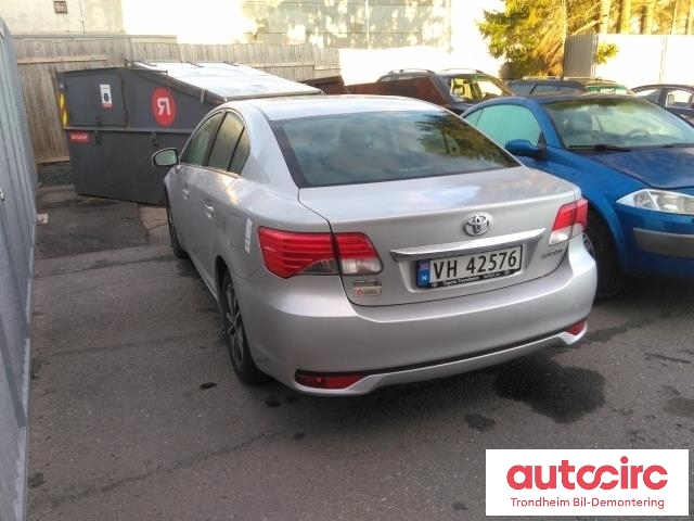 Toyota Avensis 2009-2015 (Type III, Fase 1) , Motorkode: 2ZR-FAE, Girkassekode: 