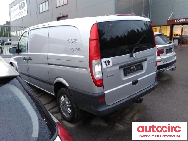 Mercedes Vito/Viano 2010-2014 (Fase 2) (W639) (W639), Motorkode: 651.940, Girkassekode: 722686