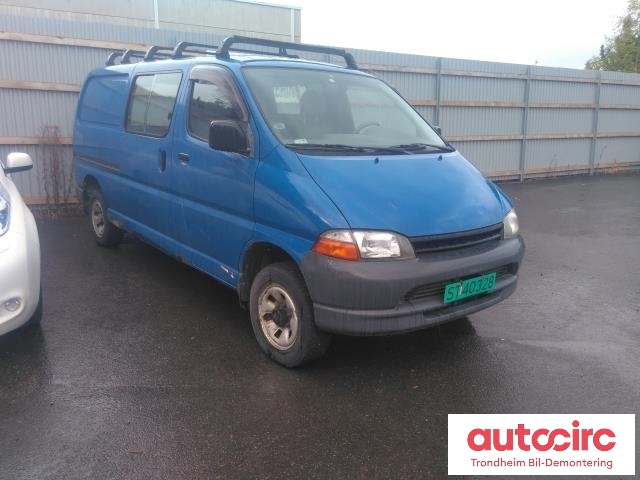 Toyota Hiace 1996-2001 (Fase 1) , Motorkode: 2L-T, Girkassekode: MTM