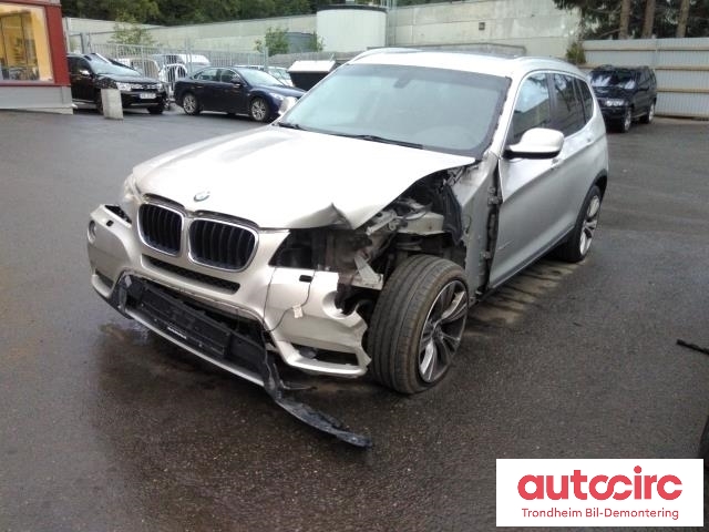 BMW X3 2010-2017 (F25) (F25), Motorkode: N47D20C, Girkassekode: GA8HP45Z
