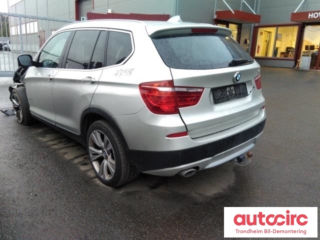 BMW X3 2010-2017 (F25) (F25), Motorkode: N47D20C, Girkassekode: GA8HP45Z